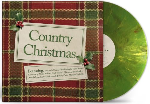 VARIOUS - COUNTRY CHRISTMAS (CHRISTMAS TREE COLOR VINYL)
