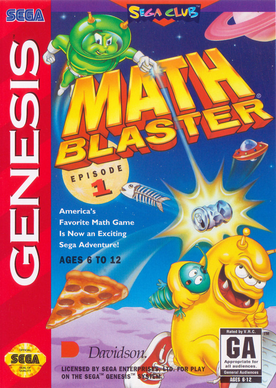 MATH BLASTER EPISODE 1 - GENESIS