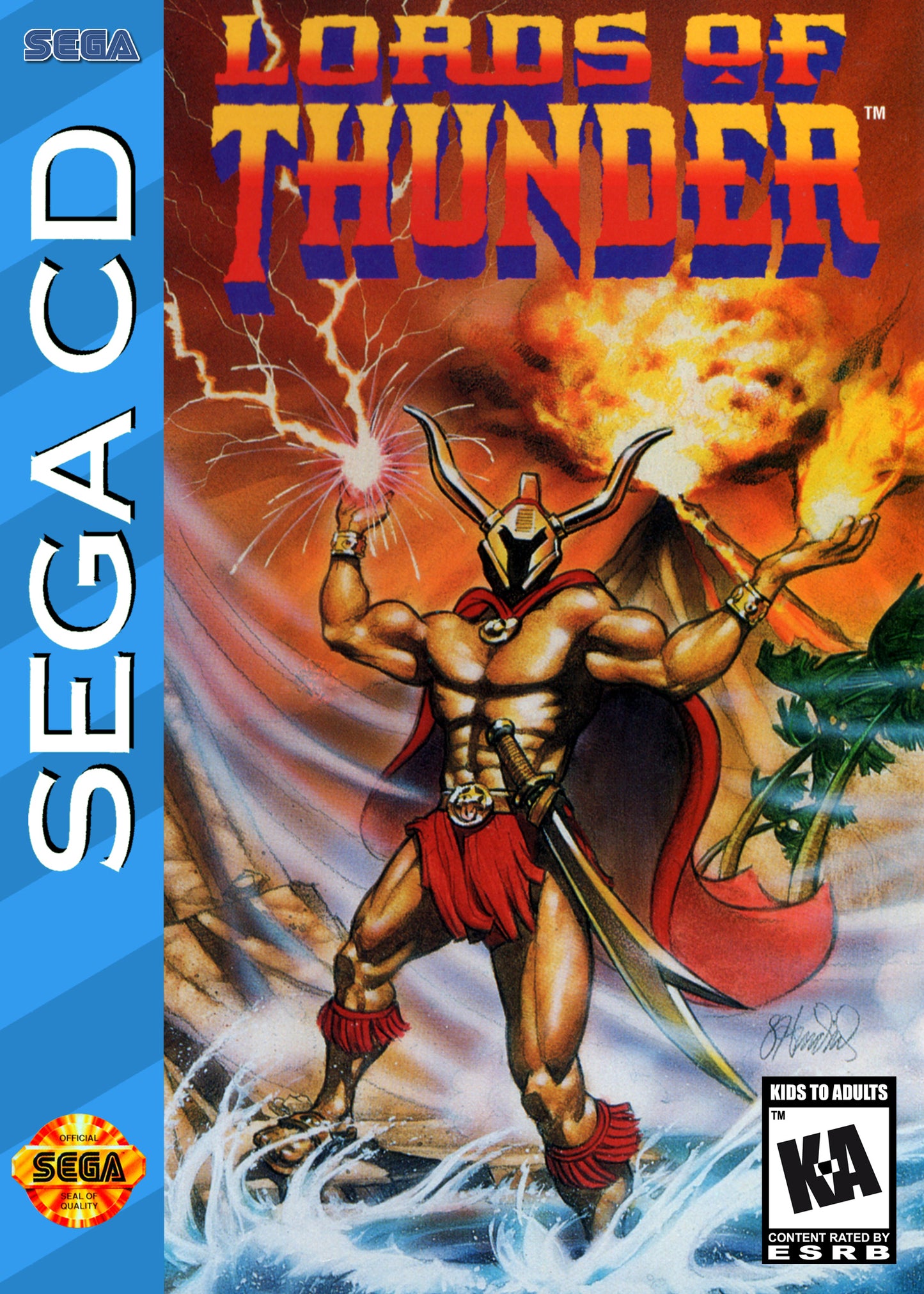 LORDS OF THUNDER - SEGACD