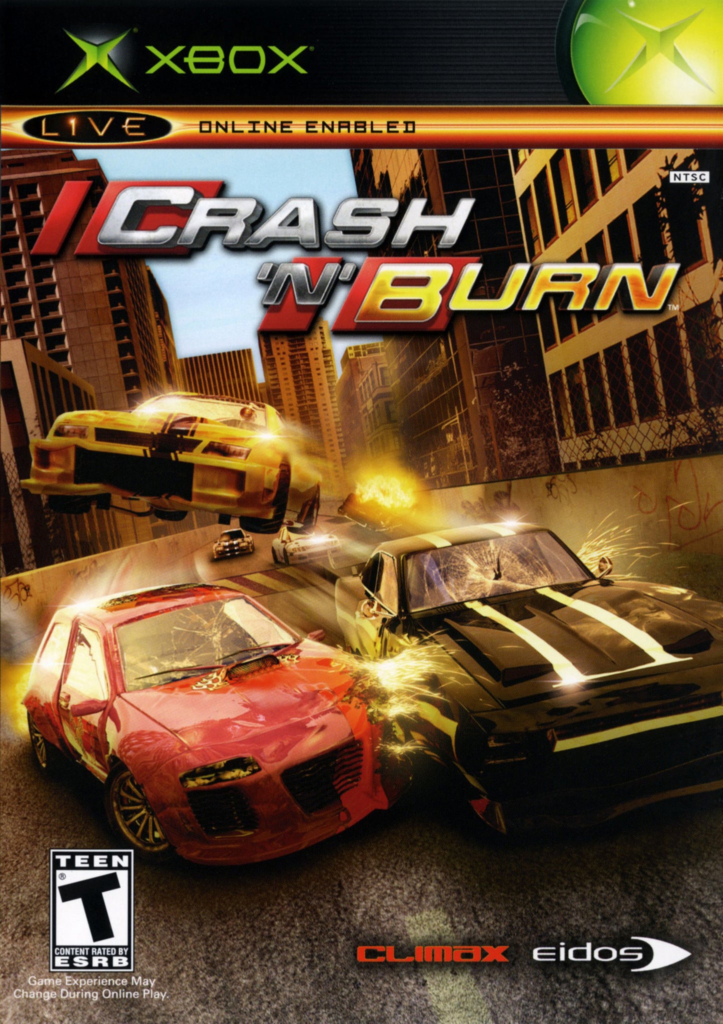 CRASH 'N' BURN - XBOX