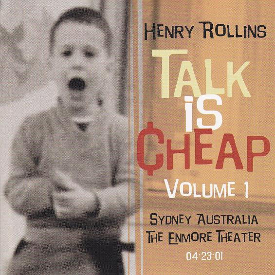 ROLLINS, HENRY - TALK IS CHEAP VOL 1 (2CDS)