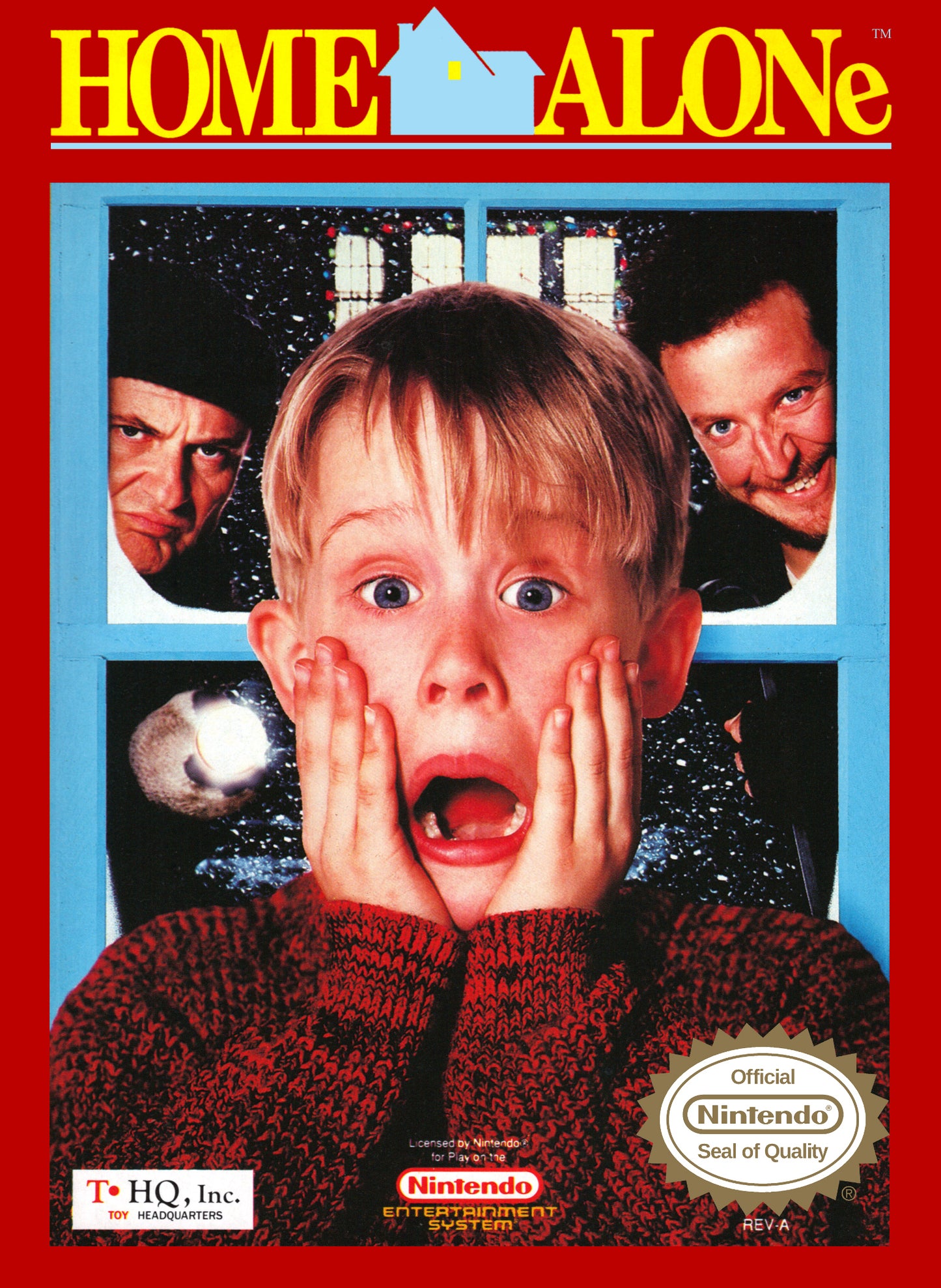 HOME ALONE - NES (W/BOX & MANUAL)