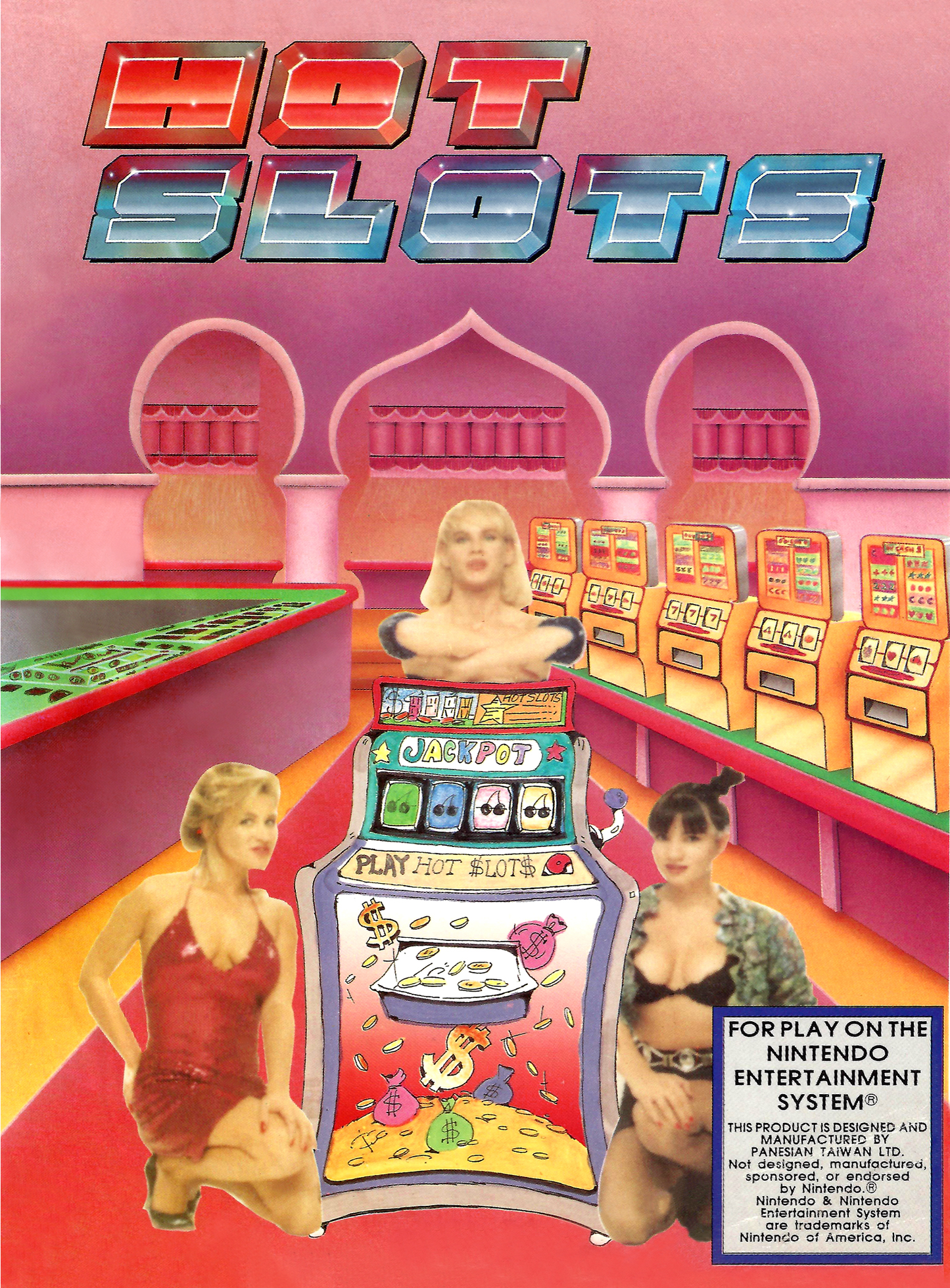HOT SLOTS - NES (W/BOX)