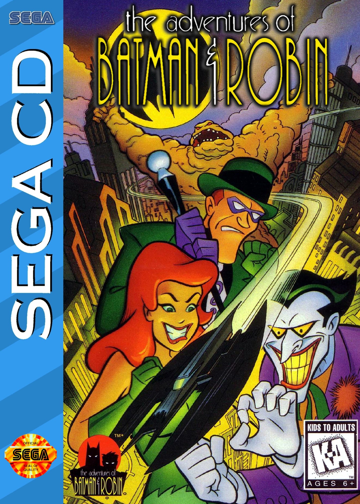 ADVENTURES OF BATMAN & ROBIN - SEGACD