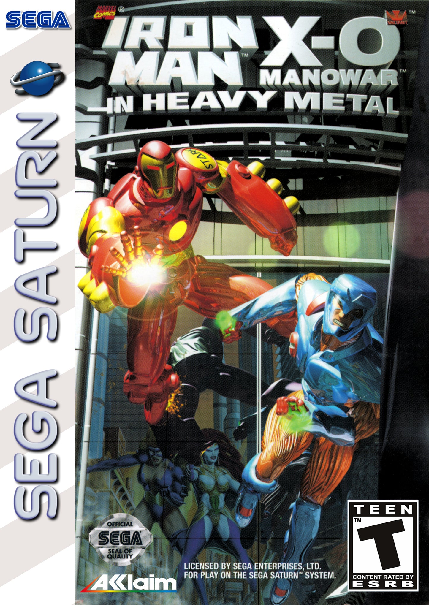 IRON MAN X-O MANOWAR IN HEAVY METAL - SATURN