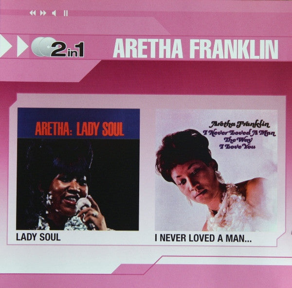 FRANKLIN, ARETHA - LADY SOUL/NEVER LOVED A MAN