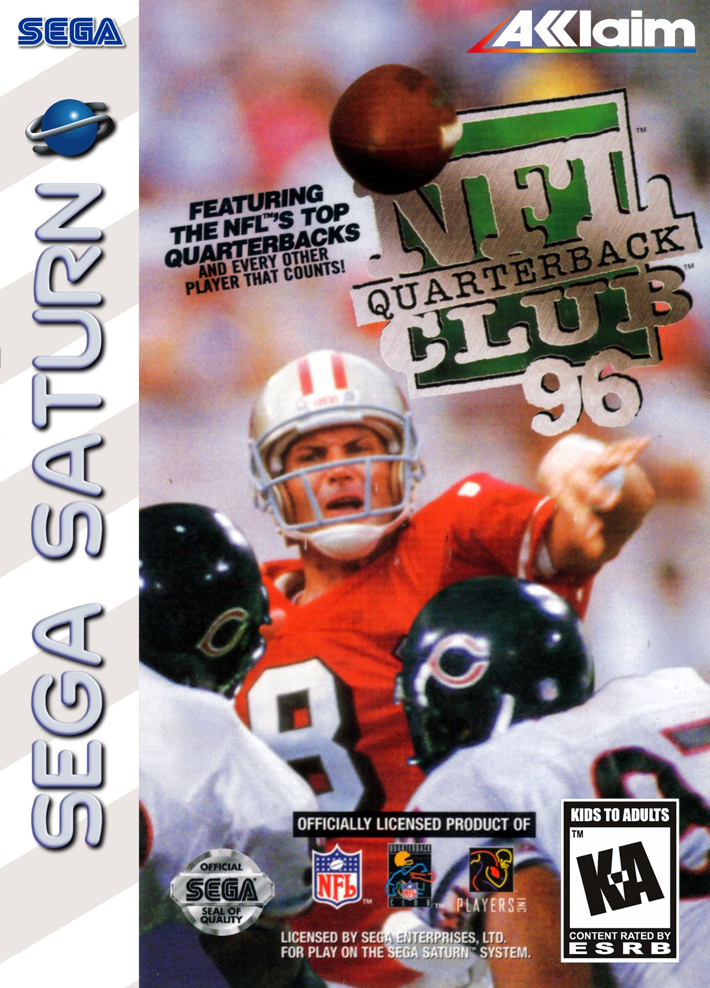 NFL QUARTERBACK CLUB 96 - SATURN