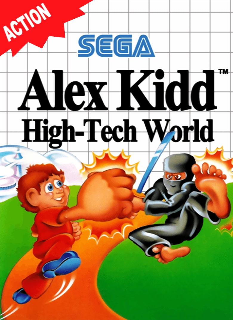 ALEX KIDD IN HIGH-TECH WORLD - MS