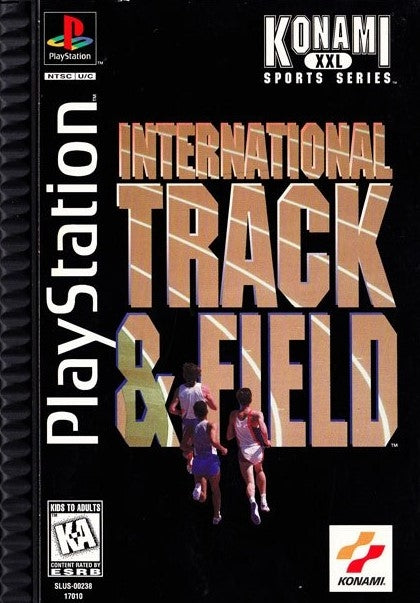 INTERNATIONAL TRACK & FIELD (LONGBOX) - PS1