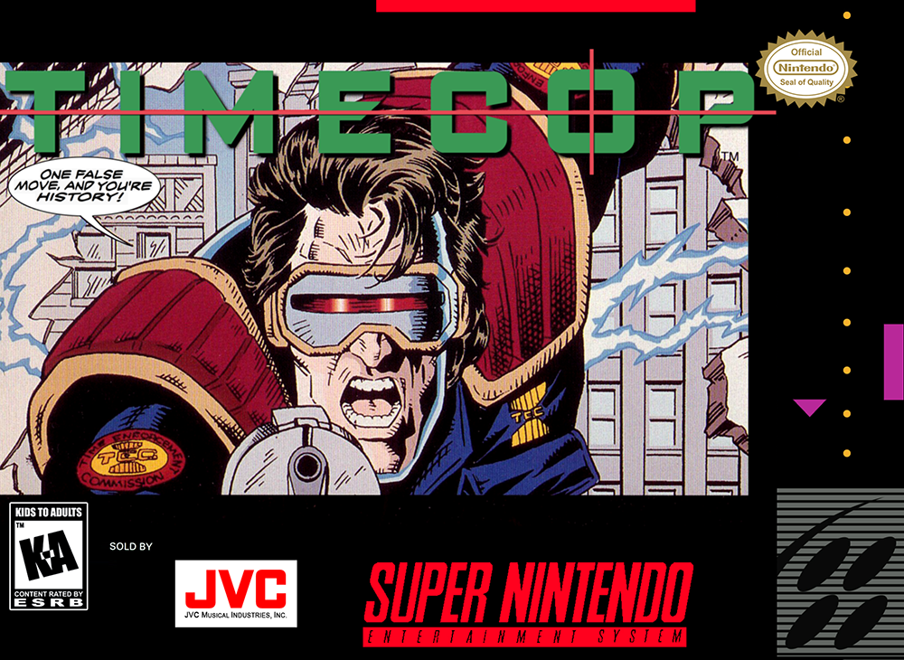 TIME COP - SNES (W/BOX & MANUAL)