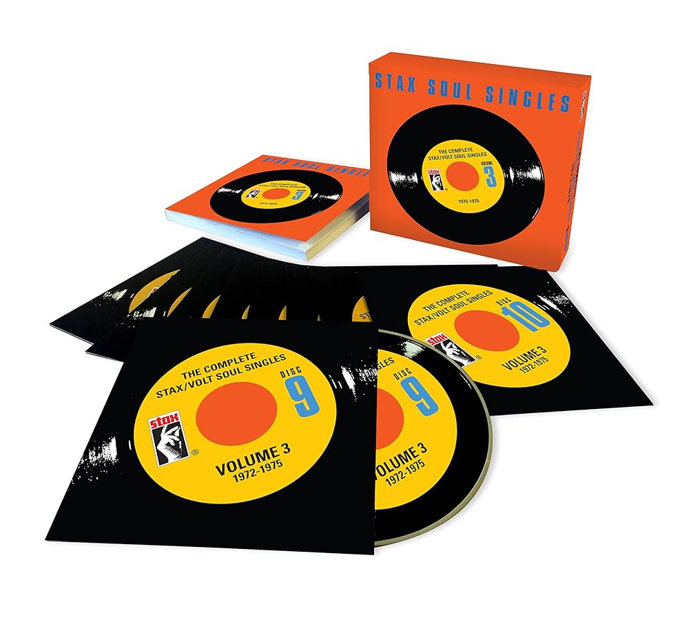 VARIOUS - STAX SOUL SINGLES VOL 3 (1972-1975)(10CD