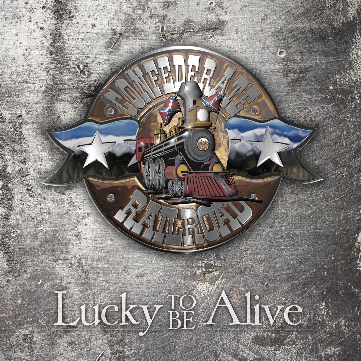 CONFEDERATE RAILROAD - LUCKY TO BE ALIVE