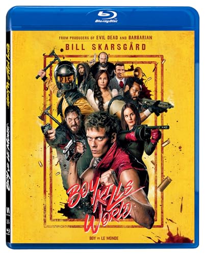 BOY KILLS WORLD - BLU-2023-BILL SKARSGARD