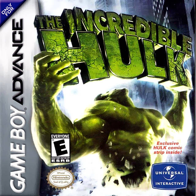 INCREDIBLE HULK - GBA