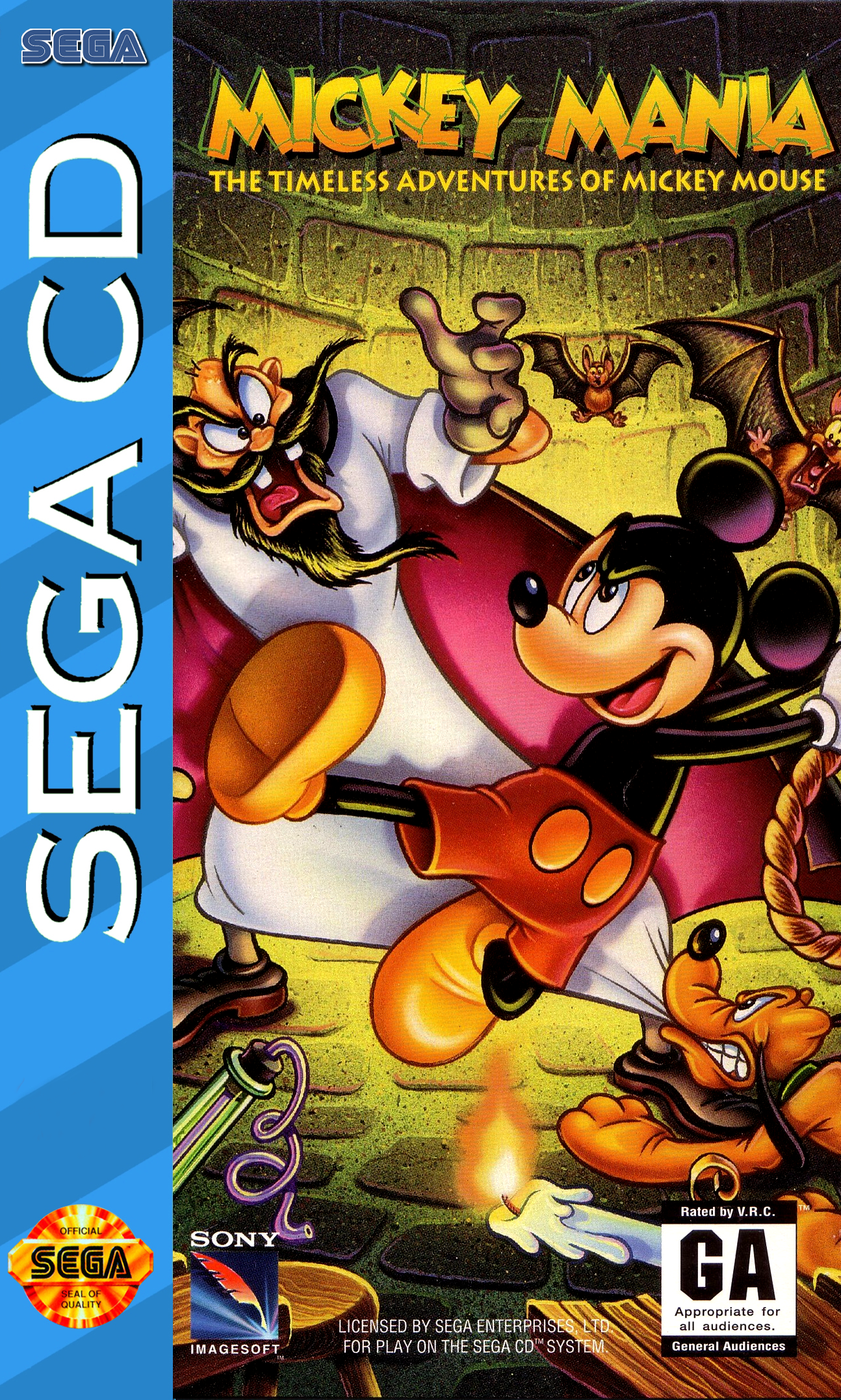 MICKEY MANIA - SEGACD