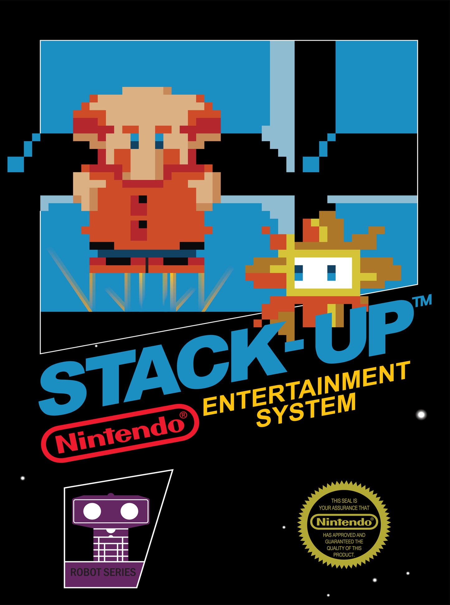 STACK UP - NES (W/BOX)