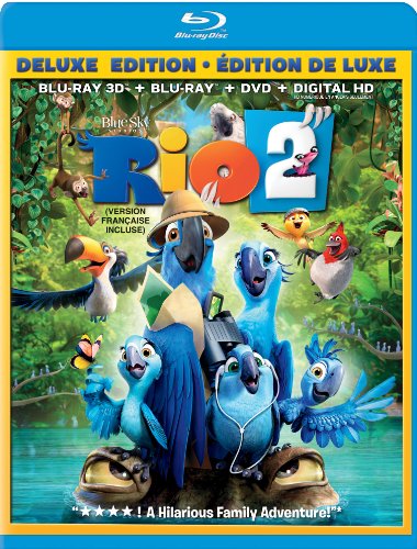 RIO 2 (ANIMATED) - BLU-3D-INC. BLU & DVD COPIES