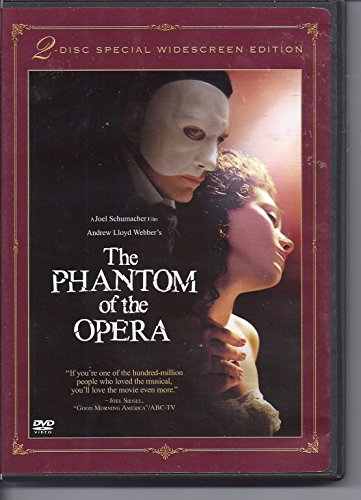 PHANTOM OF THE OPERA - DVD-2004-GERARD BUTLER-2-DISC SPECIAL ED