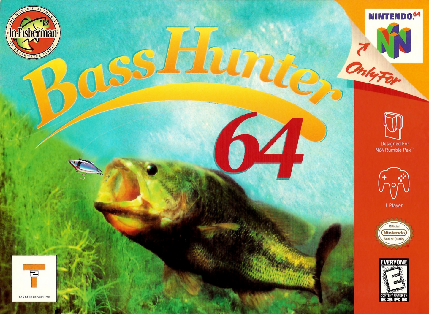 BASS HUNTER 64 - N64 (W/BOX)