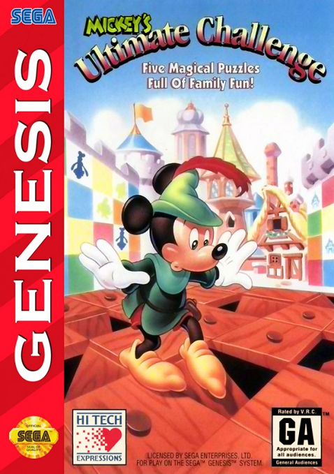 MICKEY'S ULTIMATE CHALLENGE - GENESIS