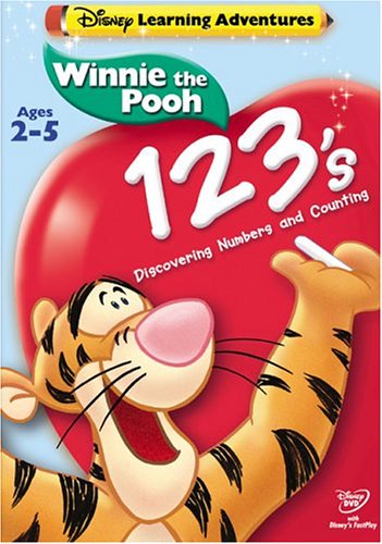 DISNEY'S LEARNING ADVENTURES: WINNIE THE POOH, 1 2 3'S DISCOVERING NUMBERS AND COUNTING