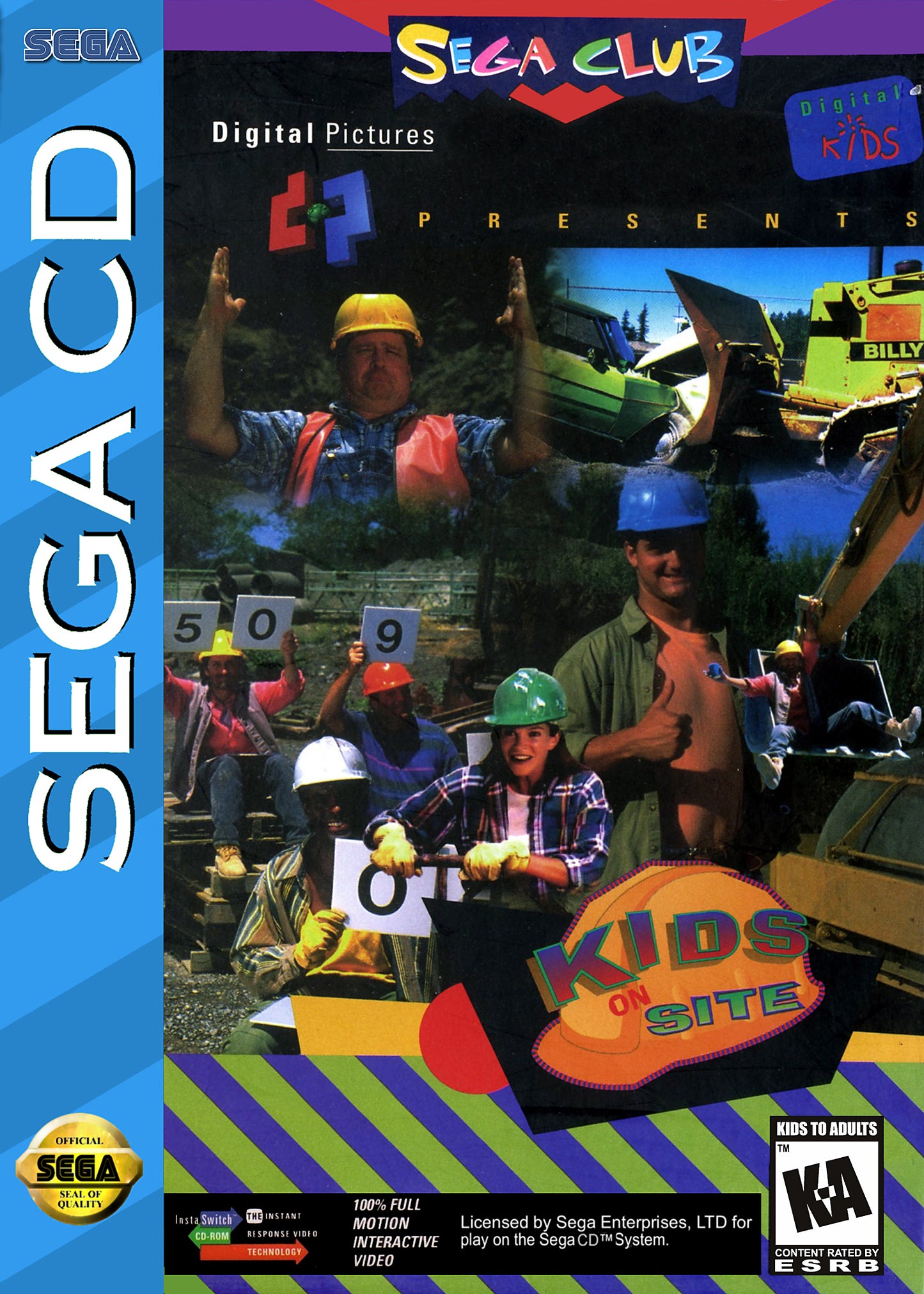 KIDS ON SITE - SEGACD