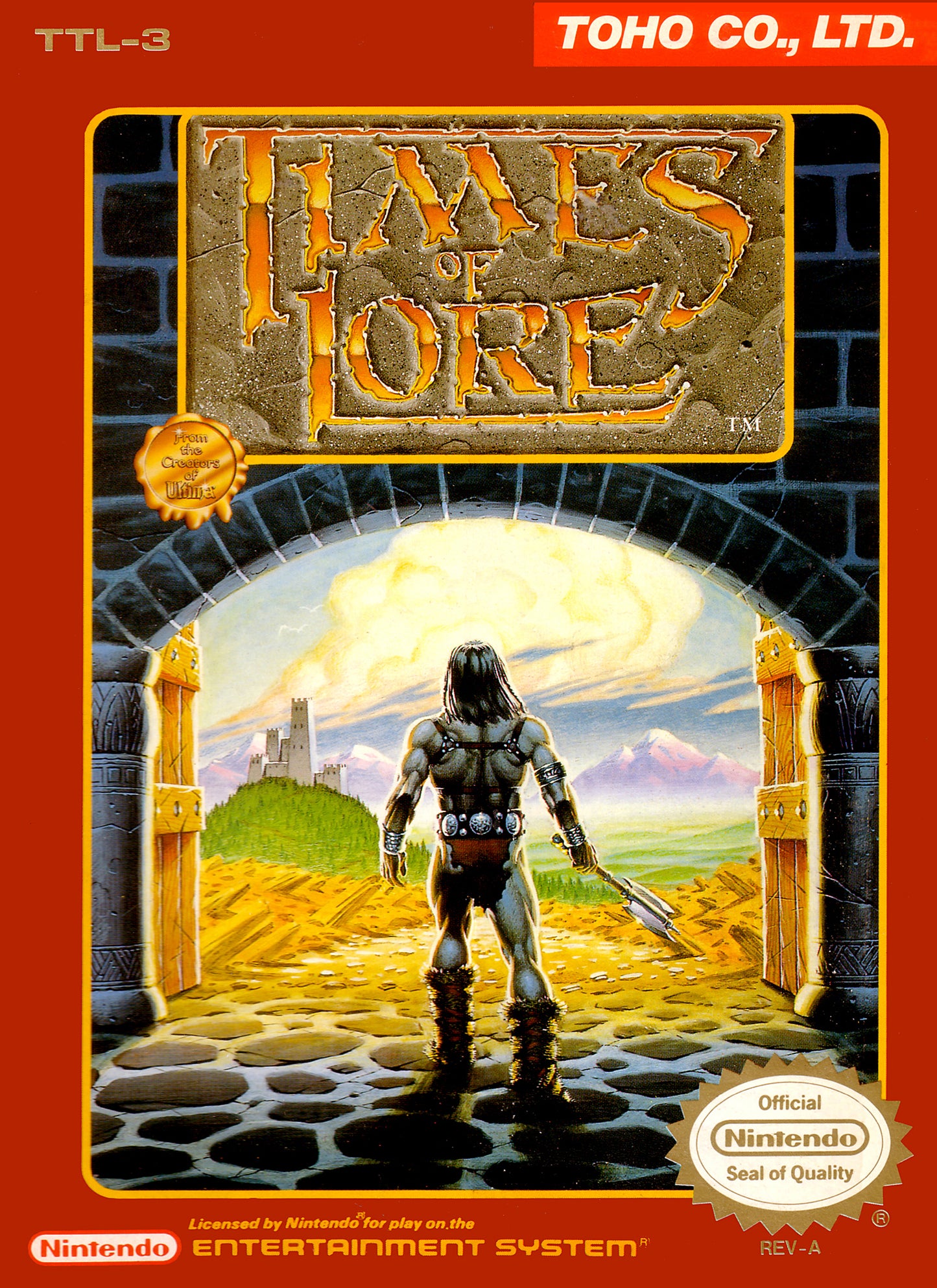 TIMES OF LORE - NES (W/BOX)