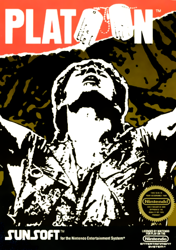 PLATOON - NES (W/BOX & MANUAL)