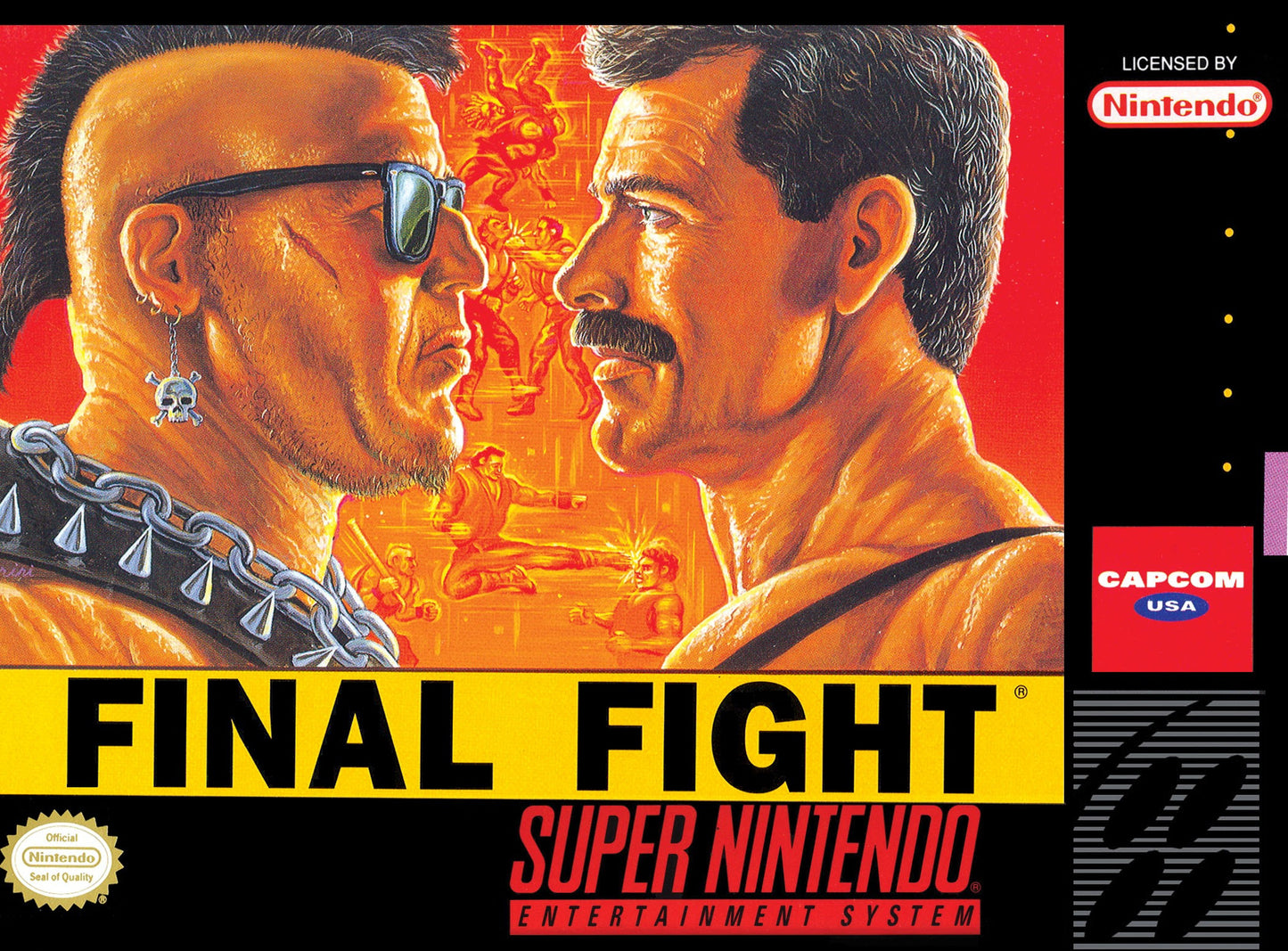 STREET FIGHTER 2010: THE FINAL FIGHT - NES (W/BOX)