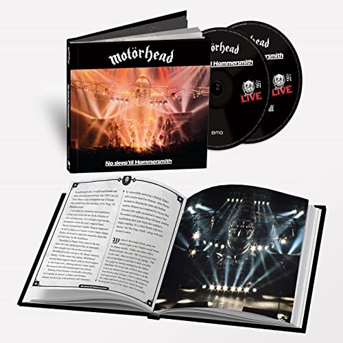 MOTORHEAD - NO SLEEP 'TIL HAMMERSMITH (2CDS/BOOK)