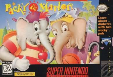 PACKY & MARLON - SNES (W/BOX)
