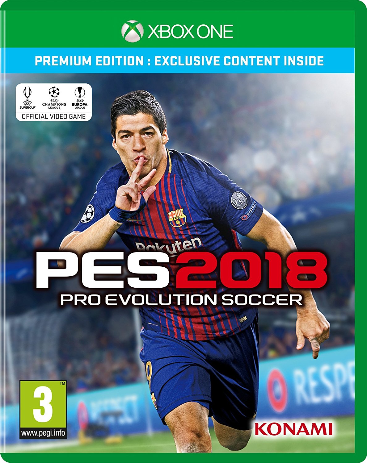 PES 2018: PRO-EVOLUTION SOCCER - XBXONE