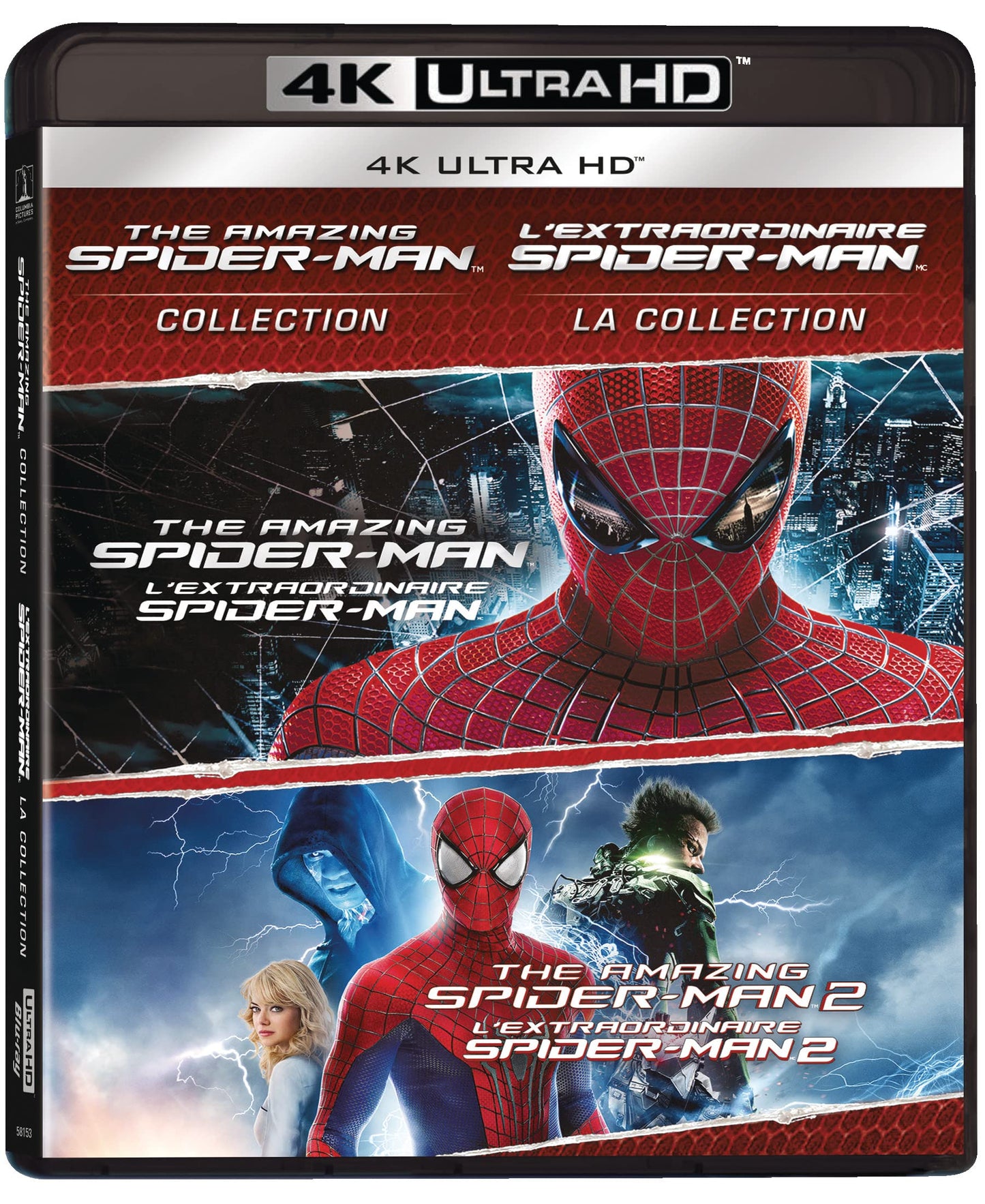 AMAZING SPIDER-MAN COLLECTION - BLU-4K-DOUBLE FEATURE