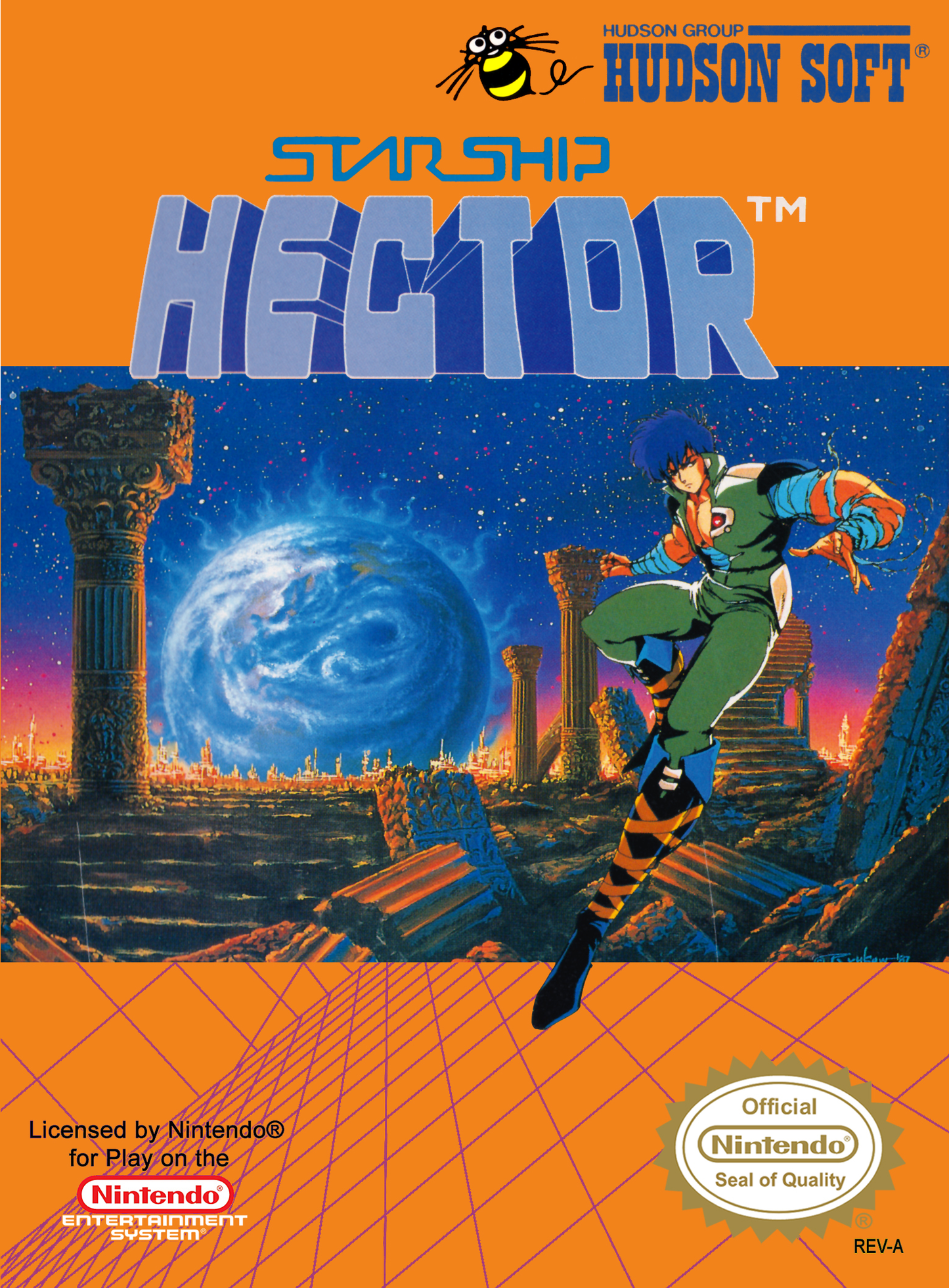 STARSHIP HECTOR - NES (W/BOX & MANUAL)