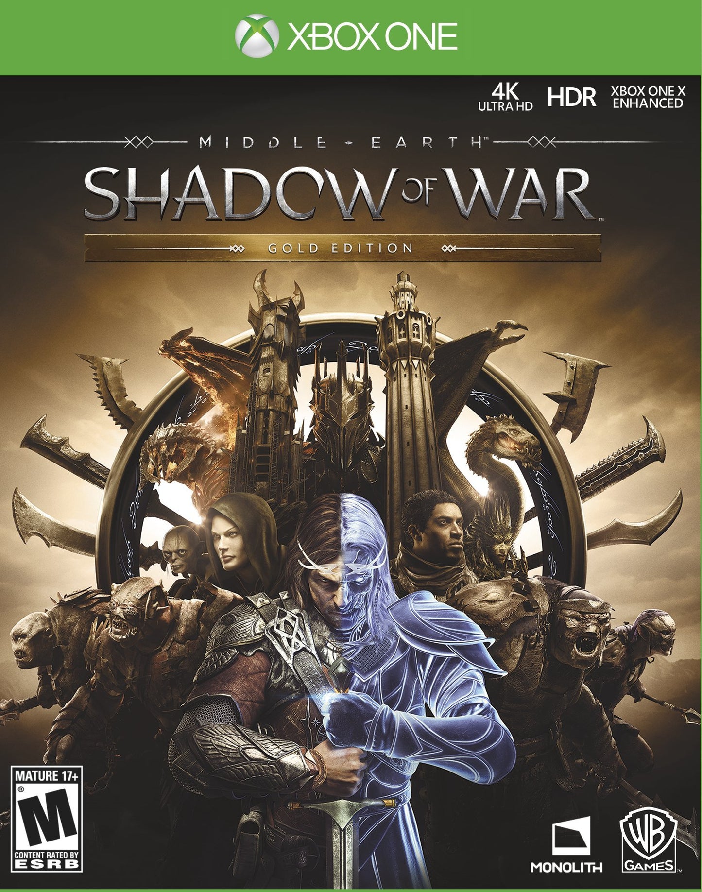 MIDDLE-EARTH: SHADOW OF WAR (GOLD EDITIO - XBXONE