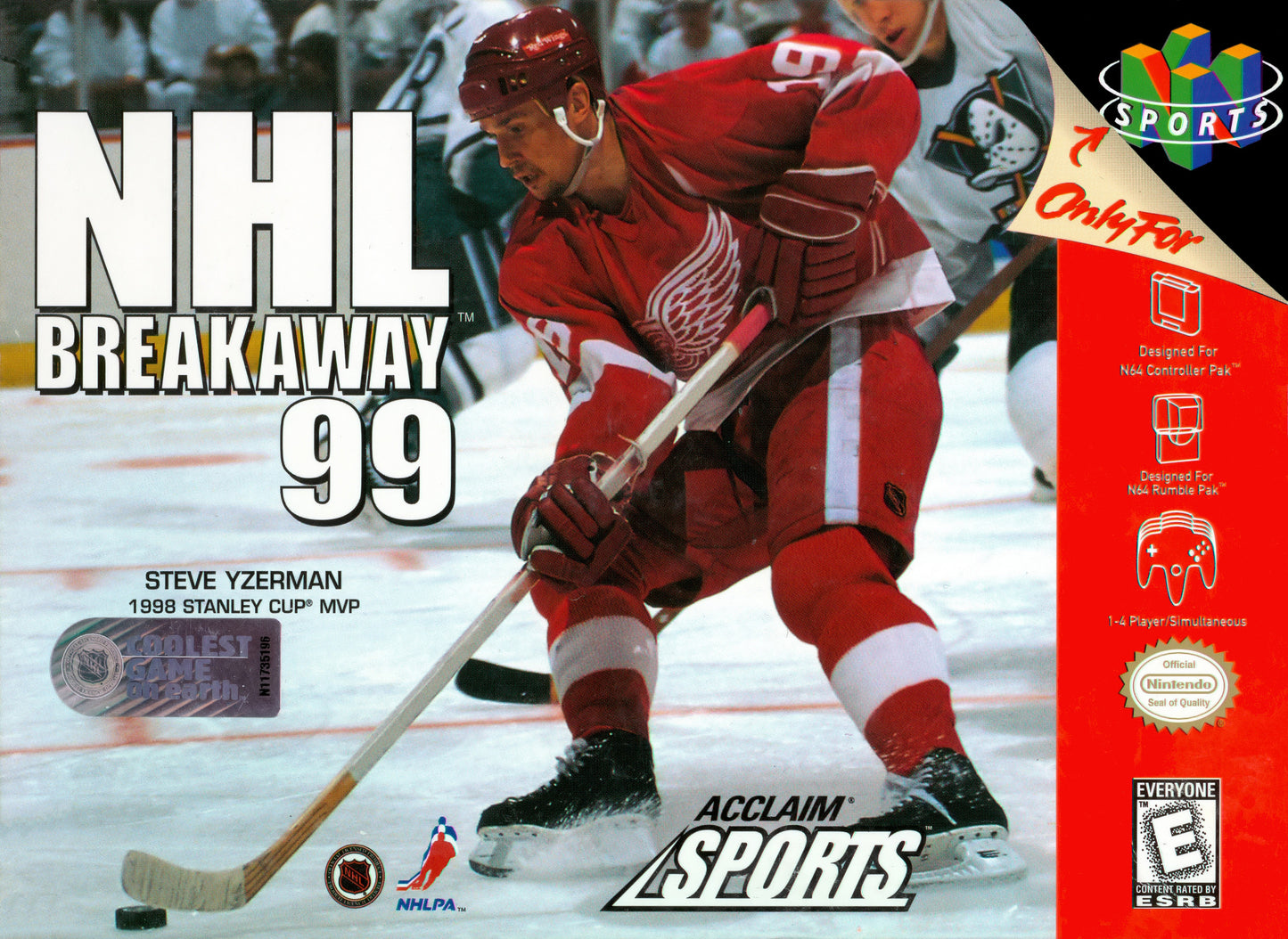 NHL BREAKAWAY '99 - N64