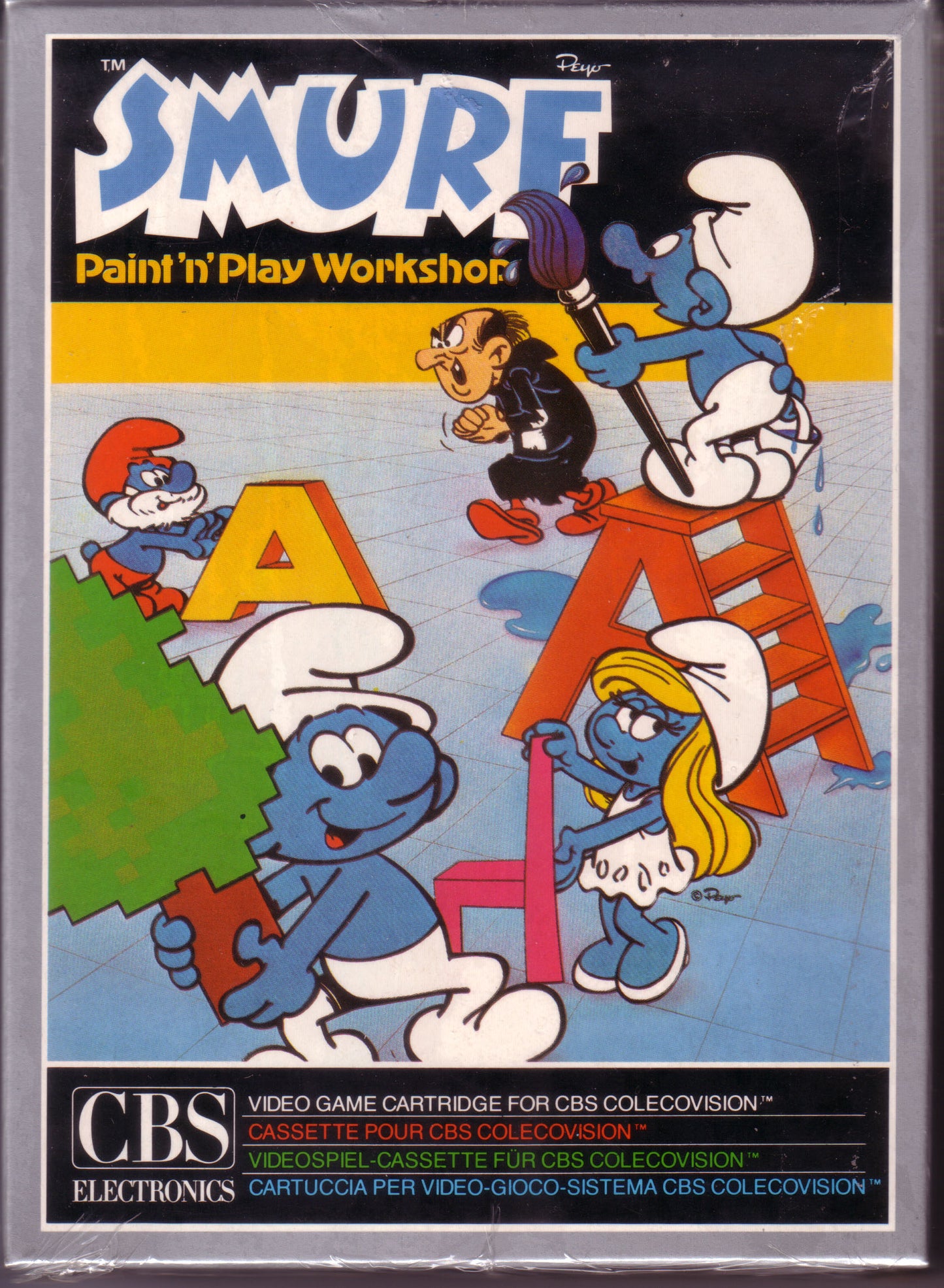 SMURF: PAINT 'N' PLAY WORKSHOP - COLECO