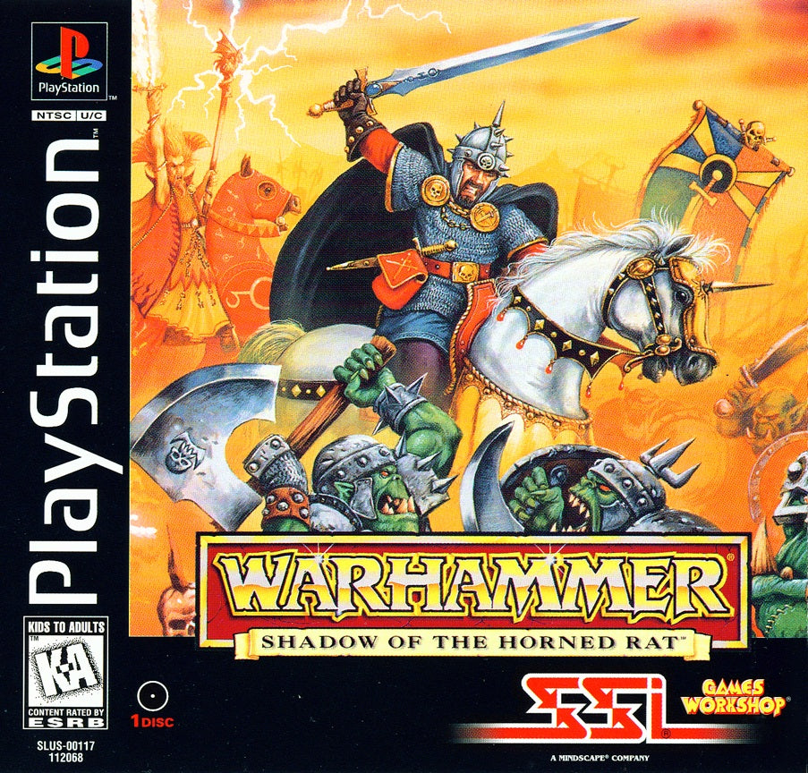 WARHAMMER: SHADOW OF THE HORNED RAT - PS1