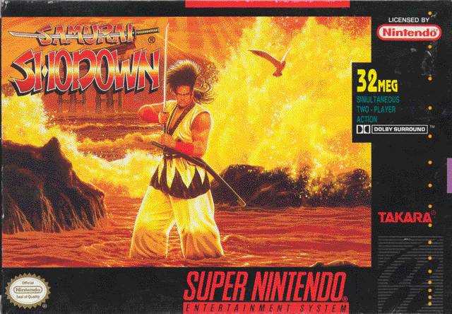 SAMURAI SHODOWN - SNES (W/BOX)