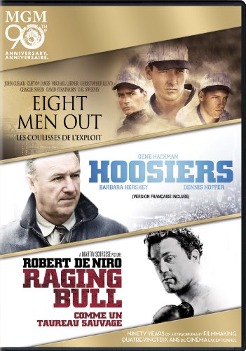 EIGHT MEN OUT/HOOSIERS/RAGING BULL - DVD-TRIPLE FEATURE