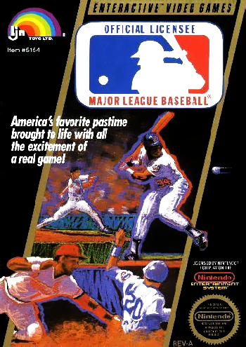 MAJOR LEAGUE BASEBALL - NES (W/BOX)
