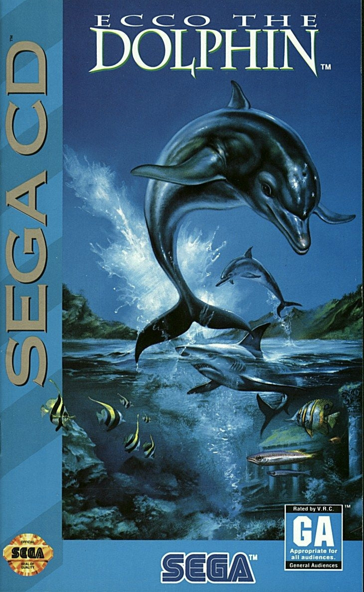 ECCO THE DOLPHIN - SEGACD