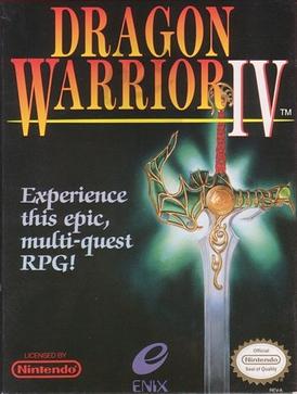DRAGON WARRIOR IV - NES (W/BOX & MANUAL)
