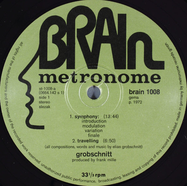 Grobschnitt - Grobschnitt (Used LP)