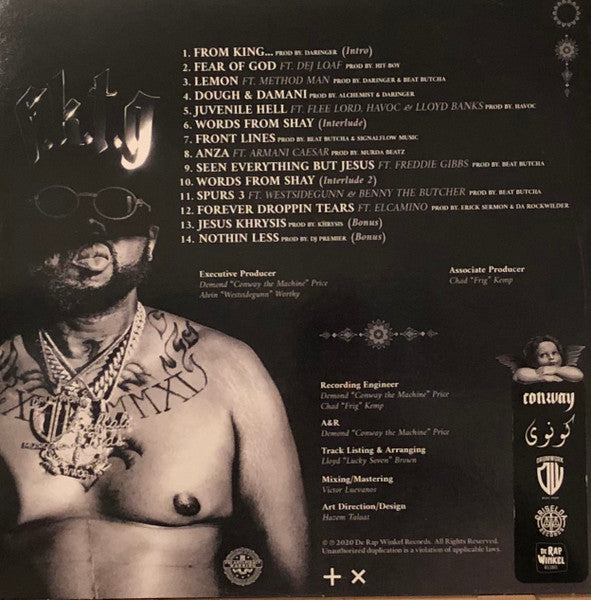 Conway The Machine - From King To A God (Hot Pink) (Used LP)