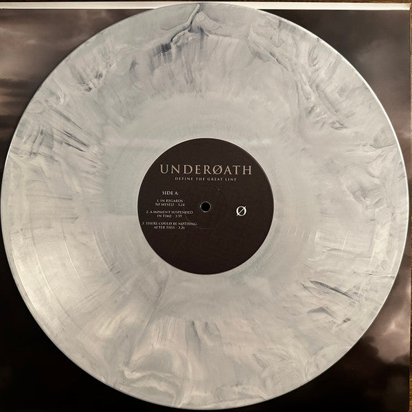 Underoath - Define The Great Line (White W/Black Splatter) (Used LP)