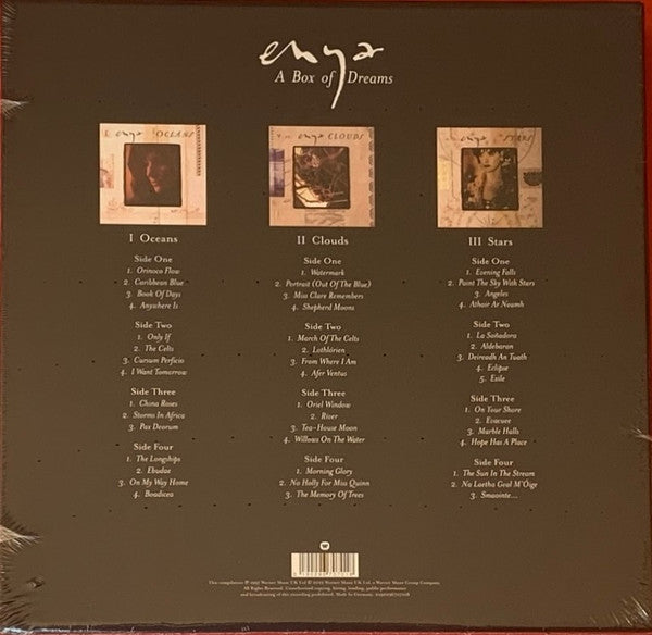 Enya - A Box Of Dreams (Coloured) (Used LP)