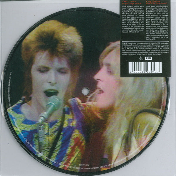 David Bowie - Starman 7" (Picture Disc) (Sealed) (Used LP)