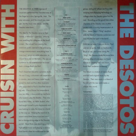 Desotos - Cruisin With The Desotos (Used LP)
