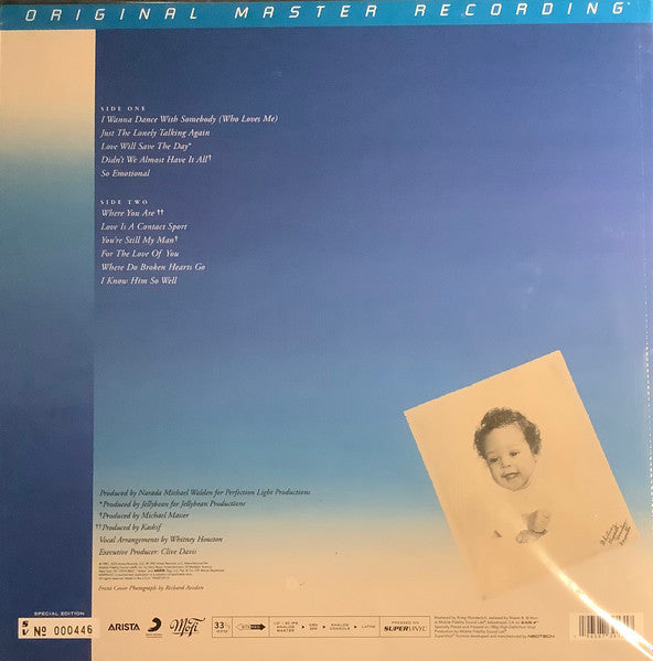 Whitney Houston - Whitney (Mofi) (Sealed) (Used LP)